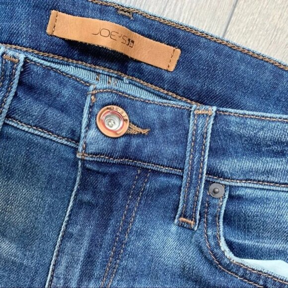 Revolve Joe's Jeans Women's Skinny Jeans Icon Ankle Denim Cuffed Blue Size 25 - Picture 3 of 14